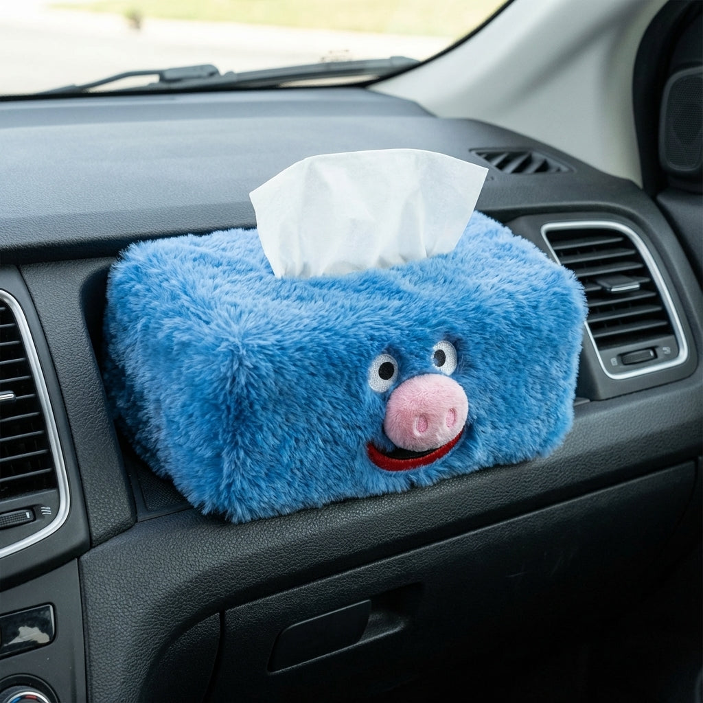 loouisee Tissue Box Cover — Fluffy on the Outside, Practical on the Inside