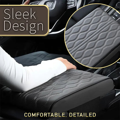 Leather Car Armrest Box Pad