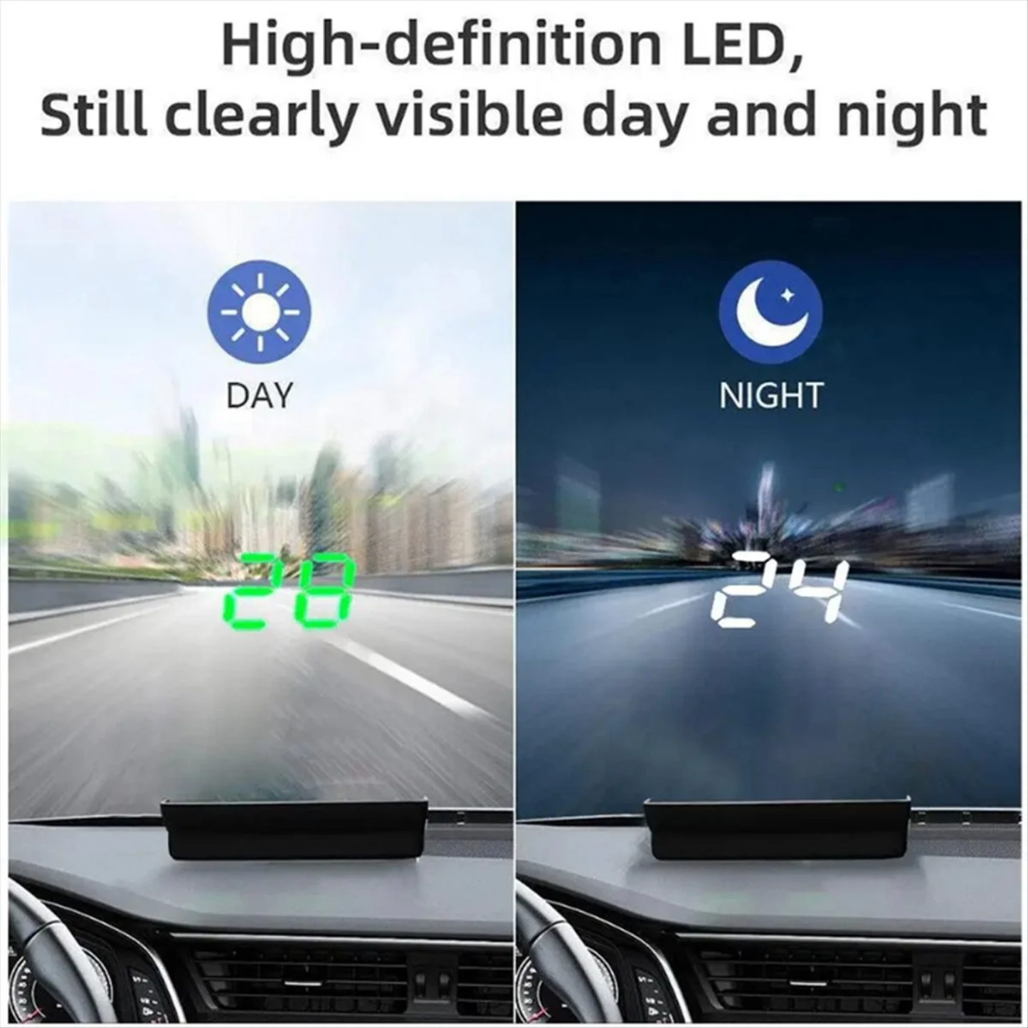 Car Windshield Heads-up Display Speed Projector