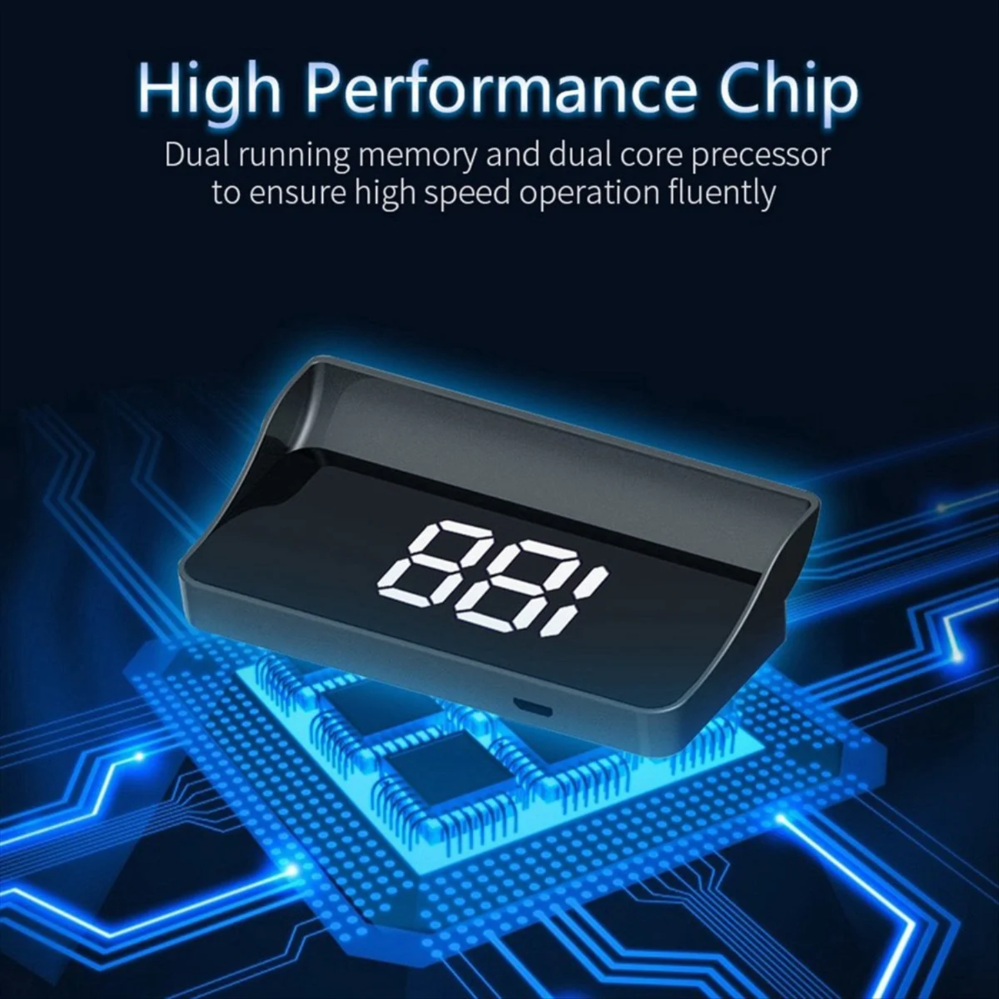 Car Windshield Heads-up Display Speed Projector
