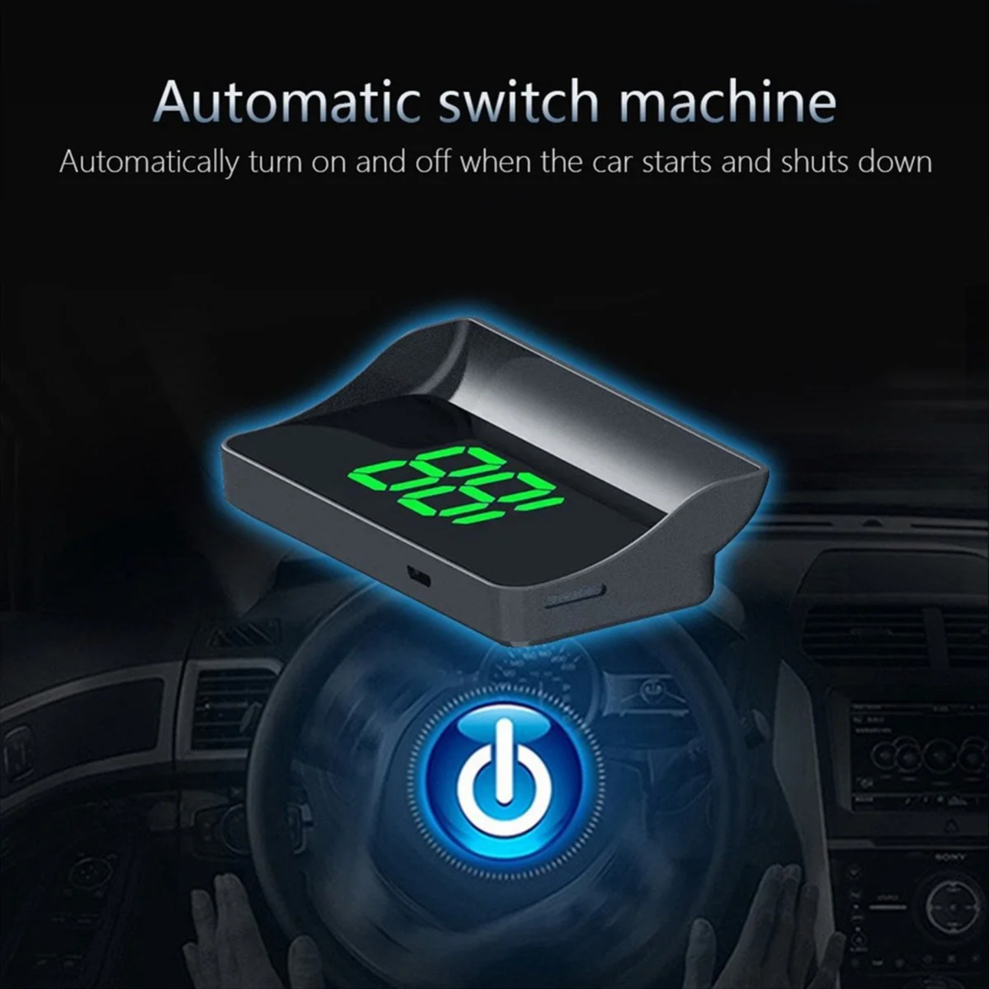 Car Windshield Heads-up Display Speed Projector